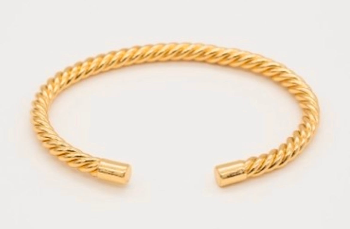 "Vanina" Twisted Bangle